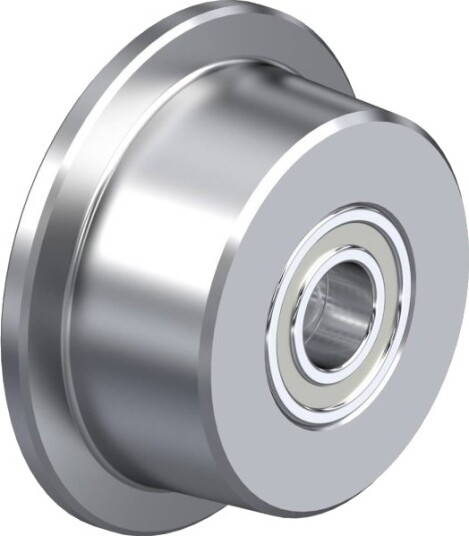 Blickle 608307 Spkvs 75K Sporvognshjul - Hjuldiameter 75 Mm - Bæreevne Maks. 800 Kg - 1 Stk