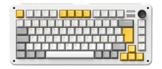IQUNIX ZX75 Gravity Wave RGB Cherry Red - Gamingtastatur - Nordisk - Grå IQUNIX ZX75 Gravity Wave RGB Cherry Red - Gamingtastatur - Nordisk - Grå