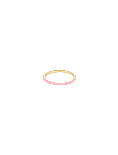 Design Letters Classic Stack Ring - Pink - 50