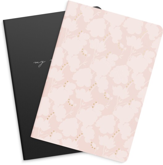 Notatbok Burde Flower/Notes A52