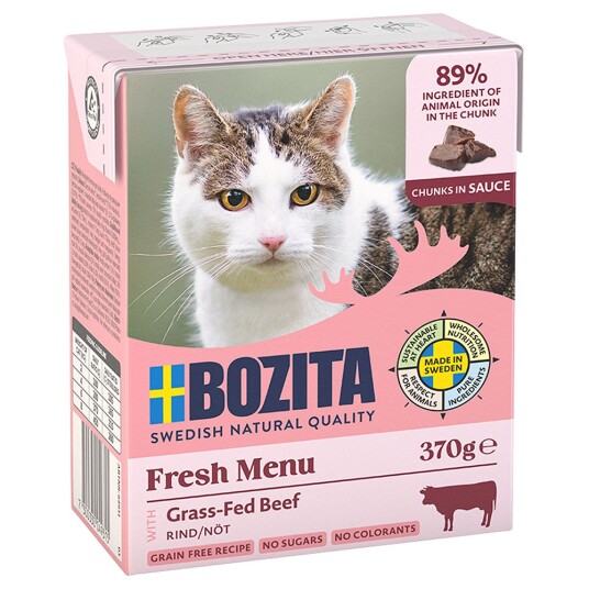 Bozita Tetra Biter I Saus 6 X 370 G Okse