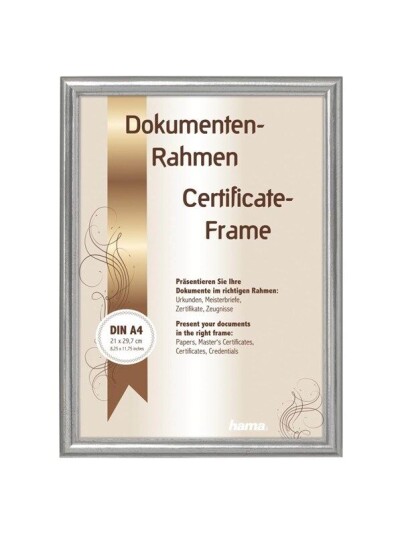 Hama "Phoenix" Wooden Frame silver 21 x 29.7 cm