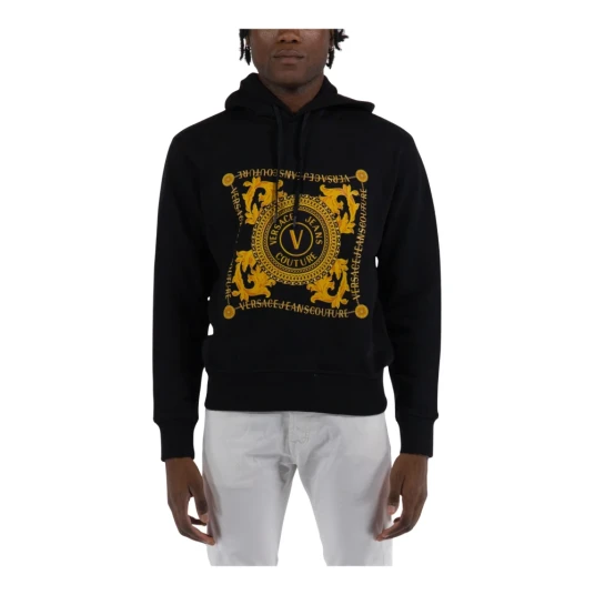 Versace Jeans Couture Herre Gensere & Hettegensere Svart S