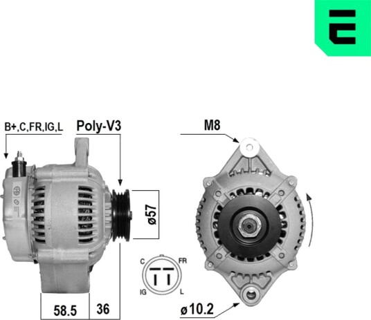 Dynamo ERA 209685A