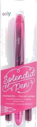 Prinsesse/Fyllepenn I Rosa + 3 Patroner