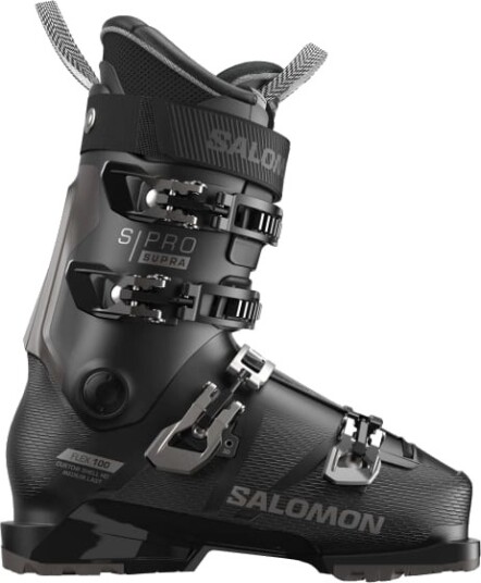 Salomon S/Pro Supra 100 Gw Alpin Skistøvel Black/Dark Grey Met./Black 28.5