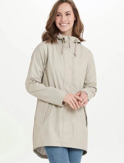 Weather Report Petra W Rain Jacket Beige 46 Weather Report Petra W Rain Jacket Beige 46