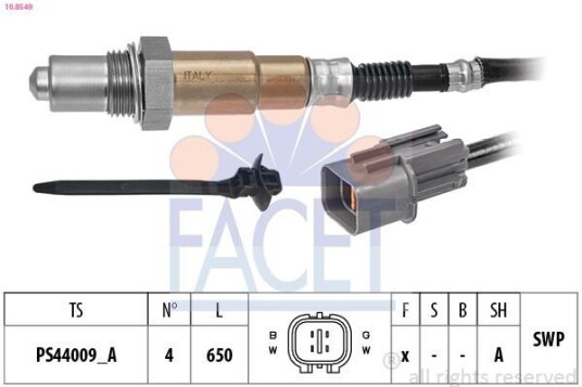 Lambdasonde FACET 10.8549 Lambdasonde FACET 10.8549