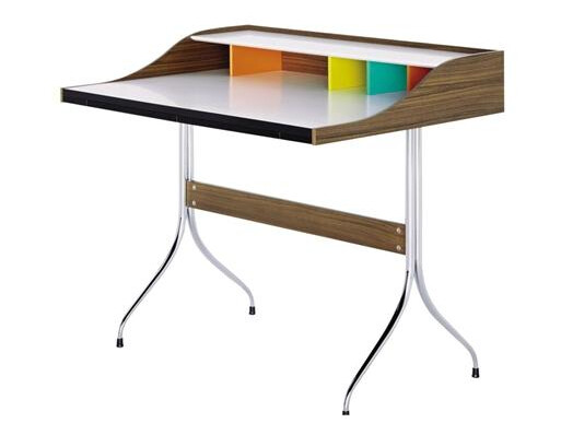 Vitra Home Desk Valnøtt/ Krom