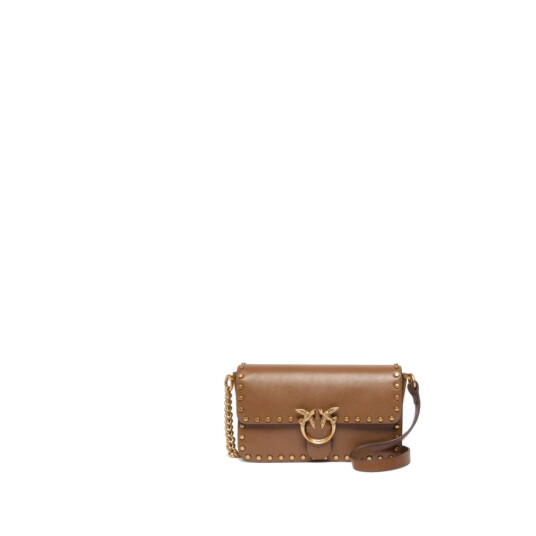 Pinko Dame Vesker Brun ONE SIZE,