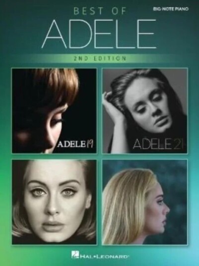 Best Of Adele For Big-Note Piano - 2nd Edition Best Of Adele For Big-Note Piano - 2nd Edition