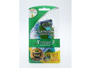 Wilkinson_Sword Xtreme3 Sensitive Disposable Razors 4Pcs