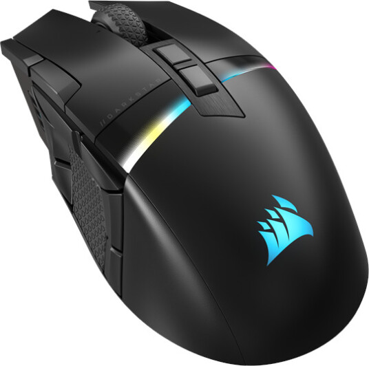 Corsair DARKSTAR WIRELESS RGB Gaming Mouse - Gaming mus - Optisk - 15 - Svart med RGB-lys