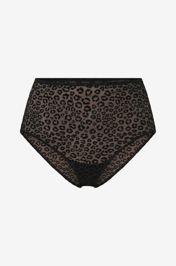 Understatement Truser Mesh Highwaist BriefSvart Understatement Truser Mesh Highwaist BriefSvart