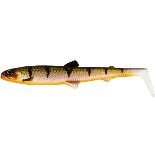 Westin BullTeez Shadtail 12,5cm 16g Bling Perch 2pcs