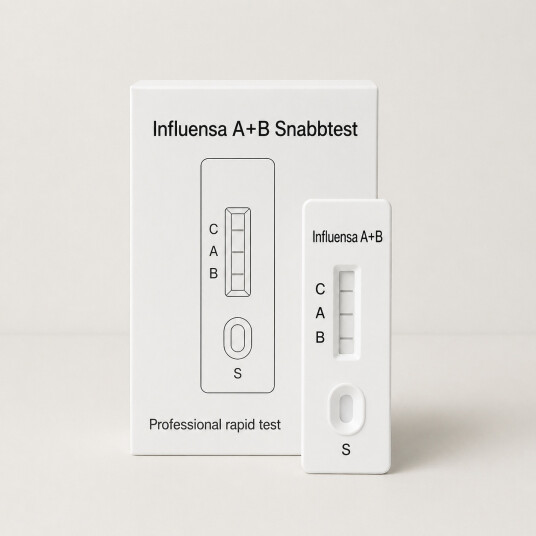 Quicktest Sverige Influensa A+B Självtest 1 pack   Professionellt bruk
