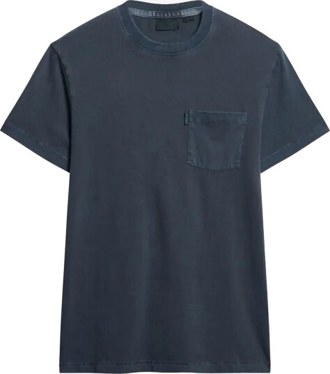 Superdry Essential Washed Pocket Tee WASHED ECLIPSE NAVY L
