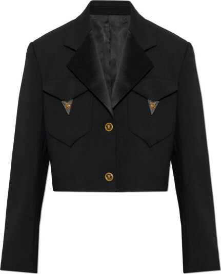 Versace Dame Jakker Svart S,