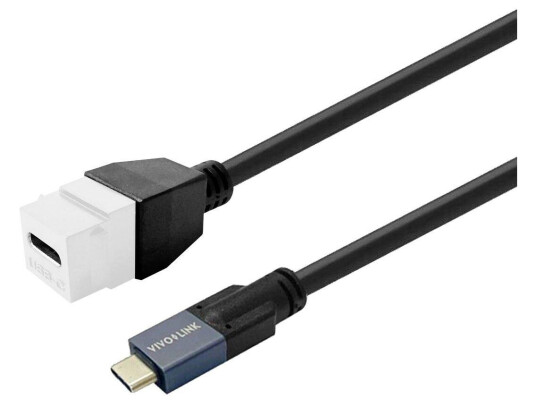 VIVOLINK Keystone White USB-C female