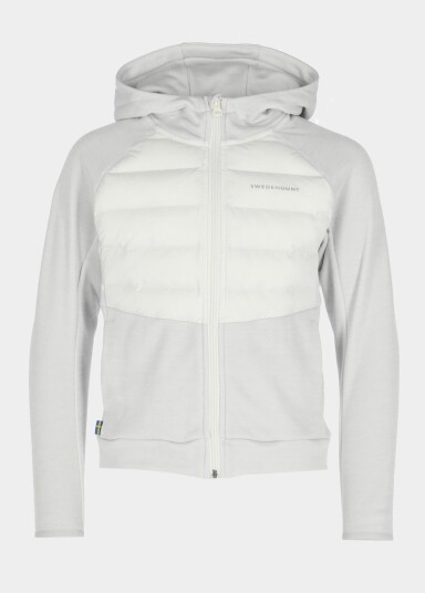 Training Hybrid Jacket Jr Off White Melange 170  Jakker