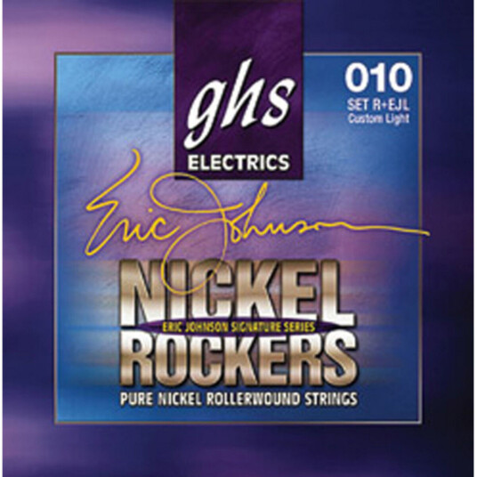 GHS Nickel Rockers Eric Johnson Signature Strings Light 010-050 GHS Nickel Rockers Eric Johnson Signature Strings Light 010-050