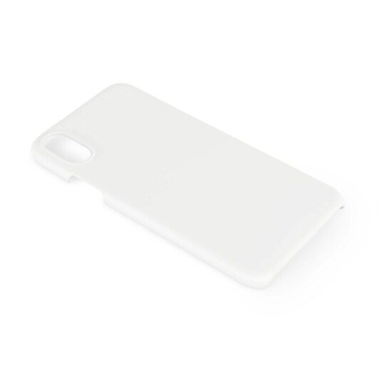 Gear Hard Case for iPhone X/XS Hvit - Beskyttende Mobildeksel