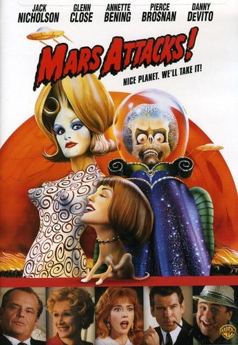 Mars Attacks DVD Mars Attacks DVD