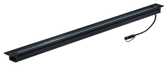 Plug & Shine innfelt lysstang 8W 3000 Kelvin IP67 - Antrasitt