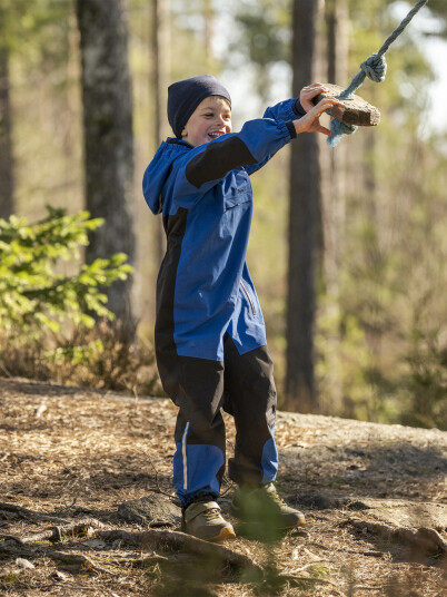 Bergans Lilletind Kids Coverall Blå 122