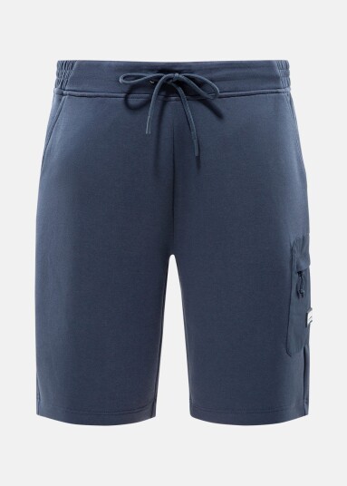 Huski Wear Pure Sweat Shorts Navy Blue M Hverdagsshorts