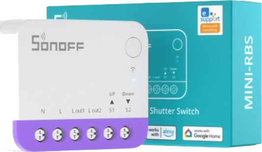 Sonoff Persiennebryter Mini-RBS Matter/Wi-Fi