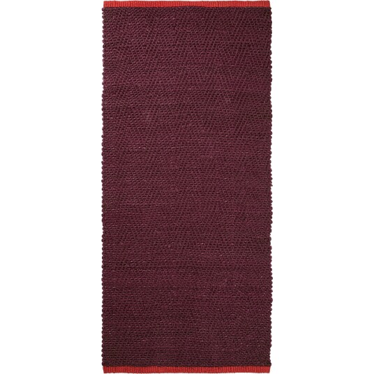Mette Ditmer Notes Teppe 70x150 cm Wine Mette Ditmer Notes Teppe 70x150 cm Wine