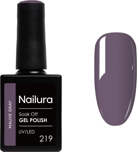 Nailura Gelpolish 219 – Mauve Gray – 10 ml