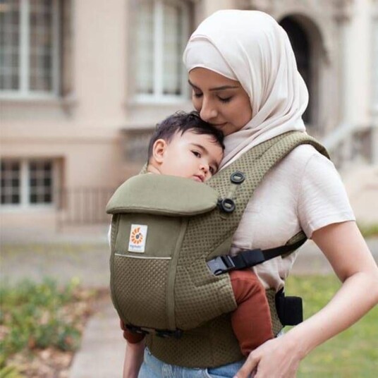 Ergobaby Adapt Bæresele Mesh Olive Green