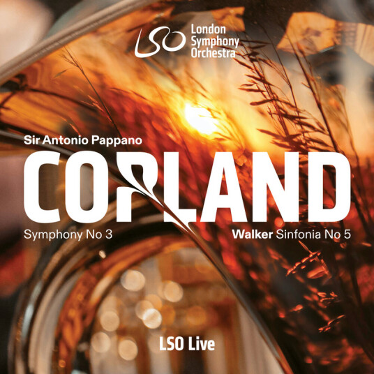 London Symphony Orchestra, Antonio Pappano Copland: Symphony No. 3 & Walker: Sinfonia No. 5, "Visions" CD