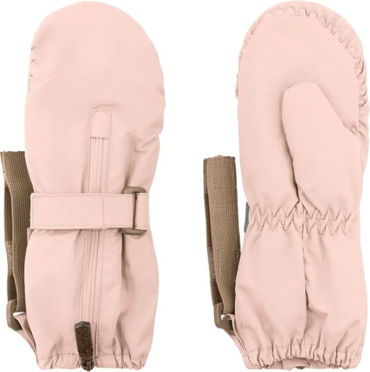MINI A TURE Matcesar Fleece Lined Mittens Pink 6 12M