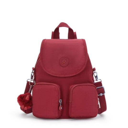 Kipling Firefly Up ryggsekk/skulderveske Funky Red Kipling Firefly Up ryggsekk/skulderveske Funky Red