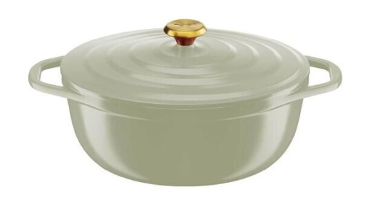 Tefal Air Soft Light gryte oval 5,7L 30x23 cm lindegrønn Tefal Air Soft Light gryte oval 5,7L 30x23 cm lindegrønn
