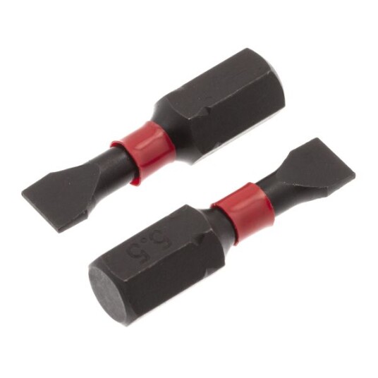 PELA 507810 Bits SL 25 mm 2-pakk 0,8x5,5x25 mm Maskintilbehør & forbruk