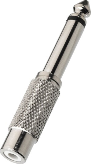 Monacor Nta 175M 6.3 Mm Rca Metallisk