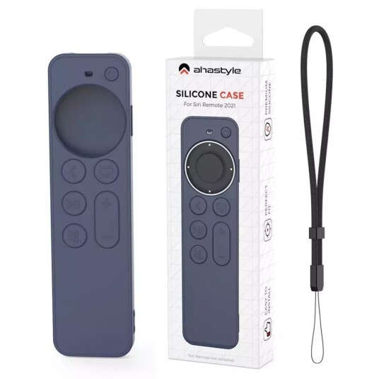 INCOVER Apple Siri Remote Silikondeksel (2. og 3. Generasjon) - Blå INCOVER Apple Siri Remote Silikondeksel (2. og 3. Generasjon) - Blå