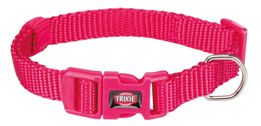 Trixie Premium Halsbånd Fuchsia L Xl: 40 65 cm Halsomfang B 25 Mm