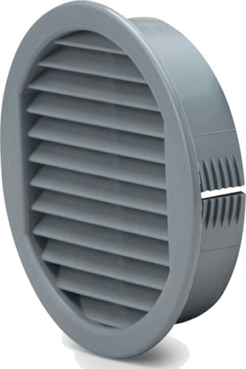 Ventilrist Fresh Skap D80 2-pk Aluminum Ventilrist Fresh Skap D80 2-pk Aluminum