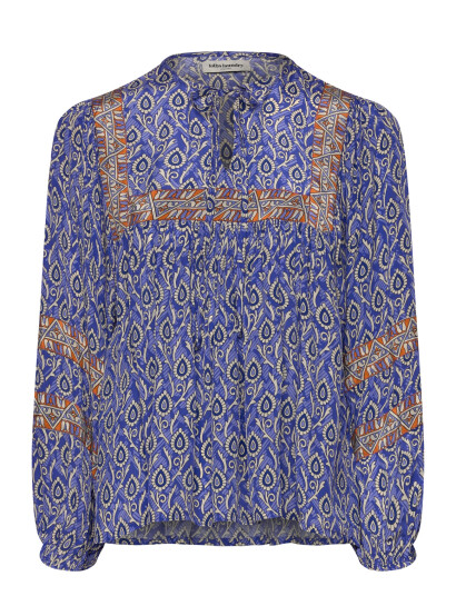Lollys Laundry Teelll Blouse Ls - Blue - XS
