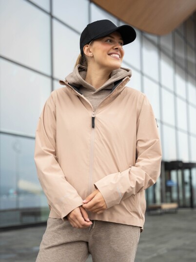 Twentyfour Mode Light Skalljakke Beige 48