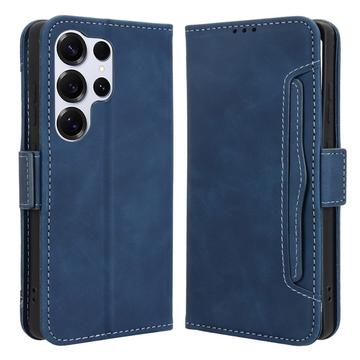 Samsung Galaxy S25 Ultra Kortholder Lommebokveske   blå