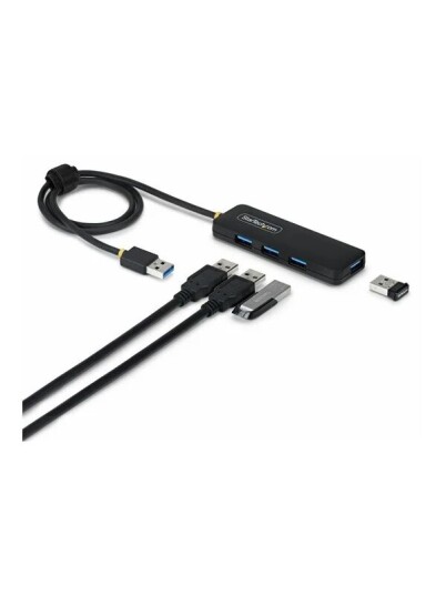 StarTech USB Hub 4 Port Black H5A4A USB HUB 2 StarTech USB Hub 4 Port Black H5A4A USB HUB 2