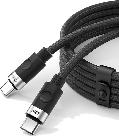 Orico Cdx 60W 3A Usb-C Til Usb-C 1M Kabel - Svart
