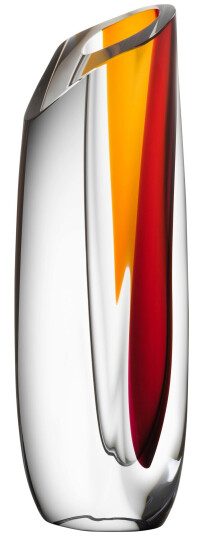 Kosta Boda Saraband Vase Rød/Amber Kosta Boda Saraband Vase Rød/Amber