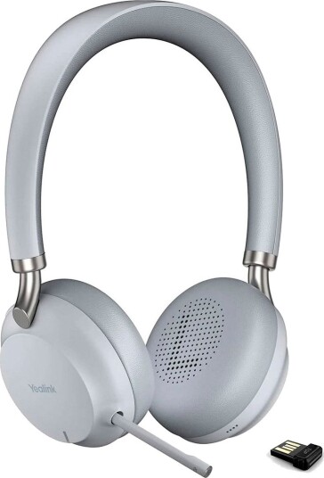 Yealink BH76 Microsoft Teams headset med mikrofon Grå